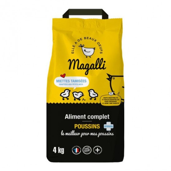 Magalli aliment complet poussin 4kg