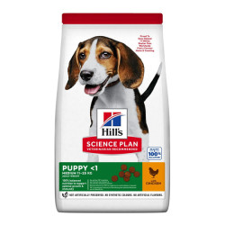 Hill's Science Plan chiot moyenne race croquettes poulet 14kg