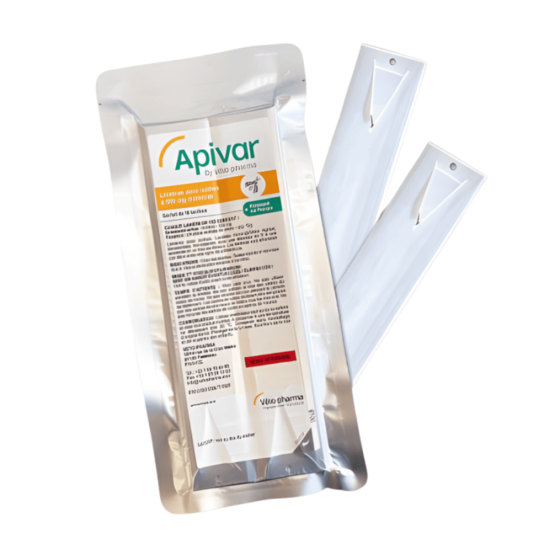 Apivar 10 Lanières Anti-Varroa pour Abeilles - My Happy Veto